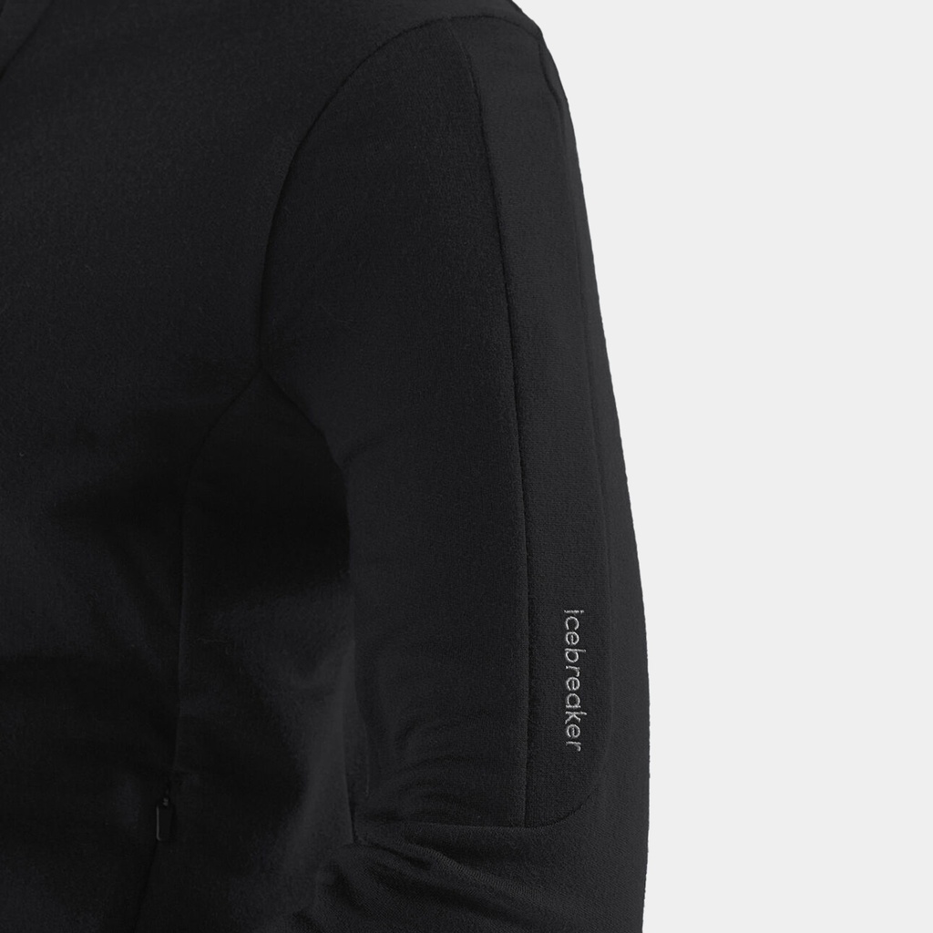Quantum III Long Sleeves Zip Women Black