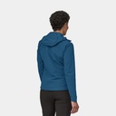 R1 Fleece CrossStrata Hoody Women (2023) Lagom Blue