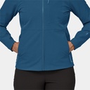 R1 Fleece CrossStrata Hoody Women (2023) Lagom Blue