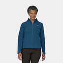 R1 Fleece CrossStrata Hoody Women (2023) Lagom Blue
