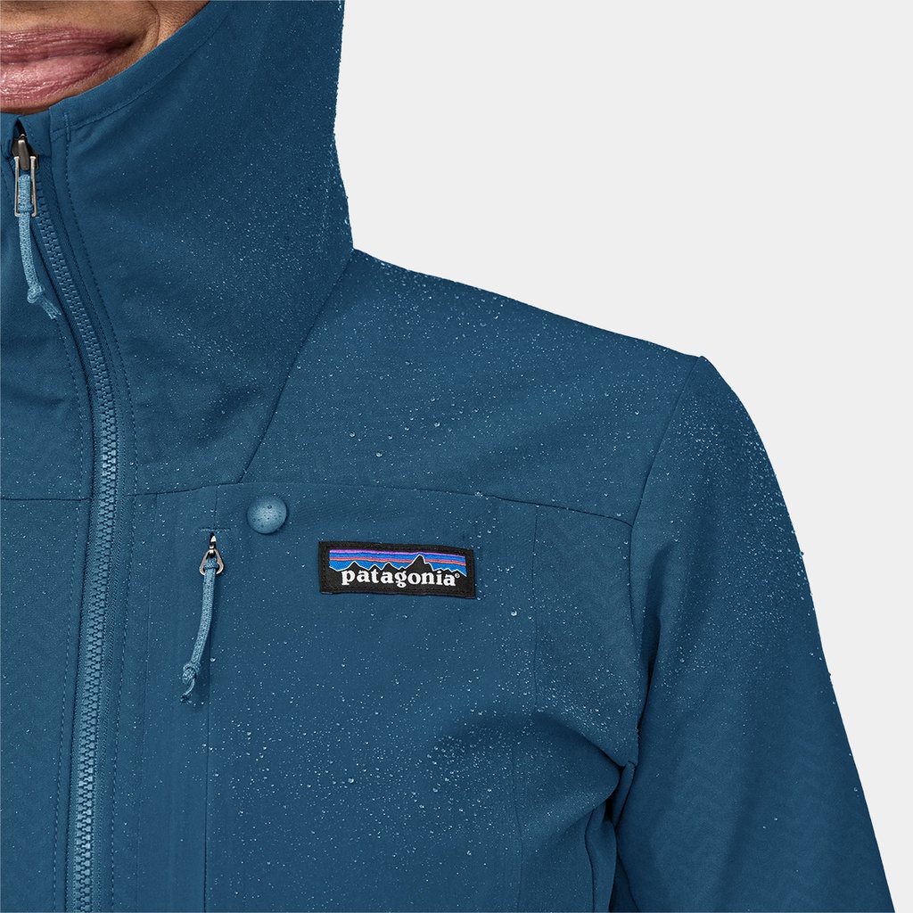 R1 Fleece CrossStrata Hoody Women (2023) Lagom Blue