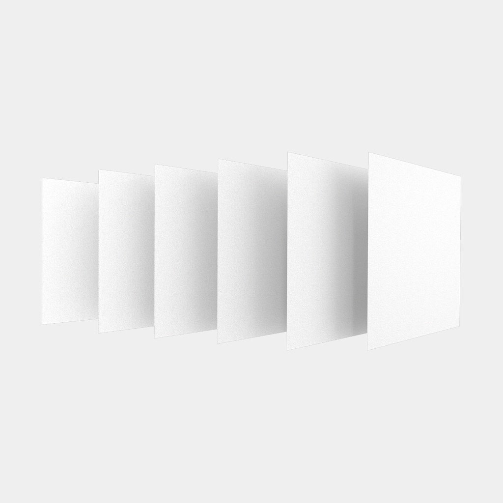 Hard Sandpaper Sheets (6pcs)