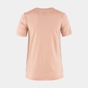 Abisko Wool Fox Short Sleeve Women Patina Chalk Rose / Port