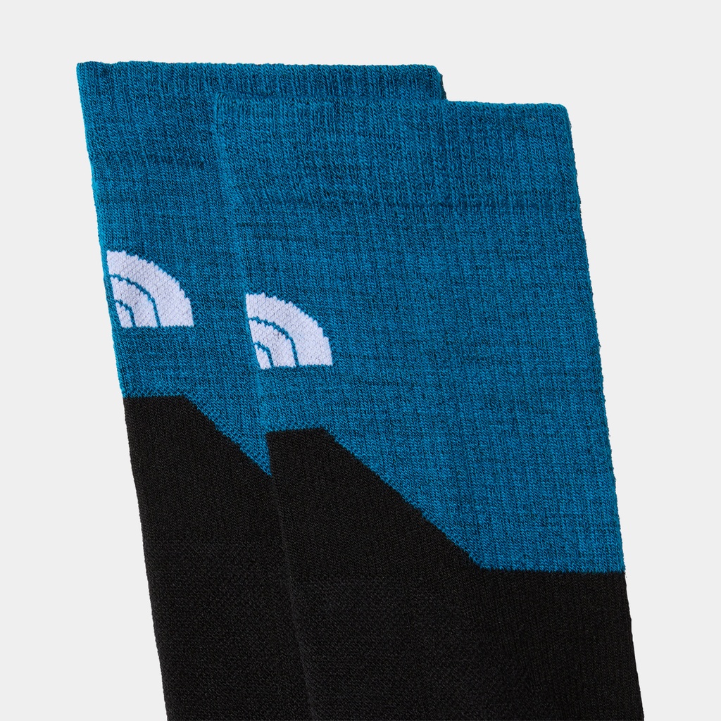 Hiking Crew Socks TNF Black / Adriatic Blue