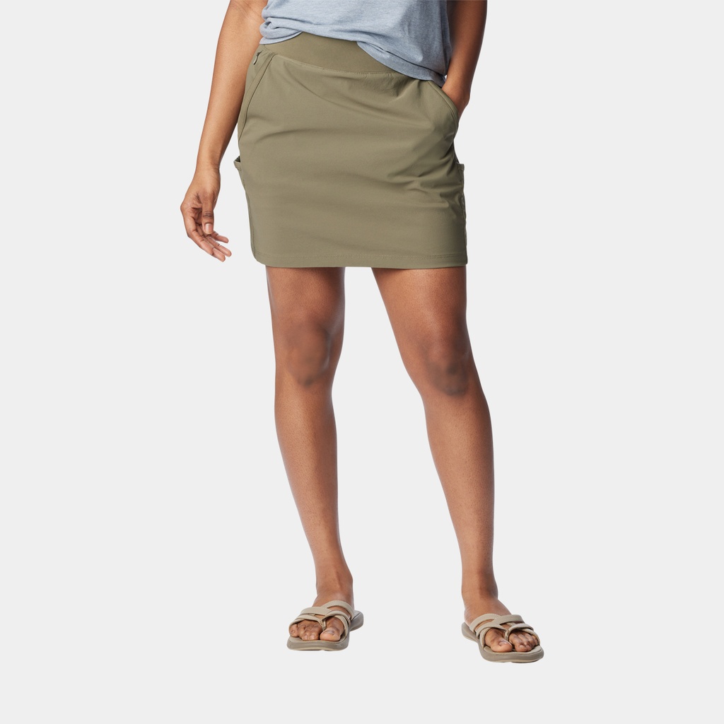 Leslie Falls Skort Women Stone Green