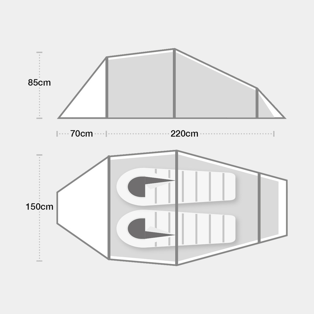 Blizzard Compact 2 Tent