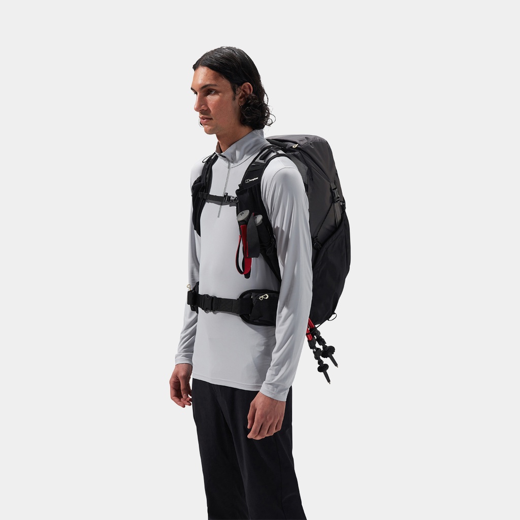 Freeflow 30L Grey Pinstripe / Jet Black