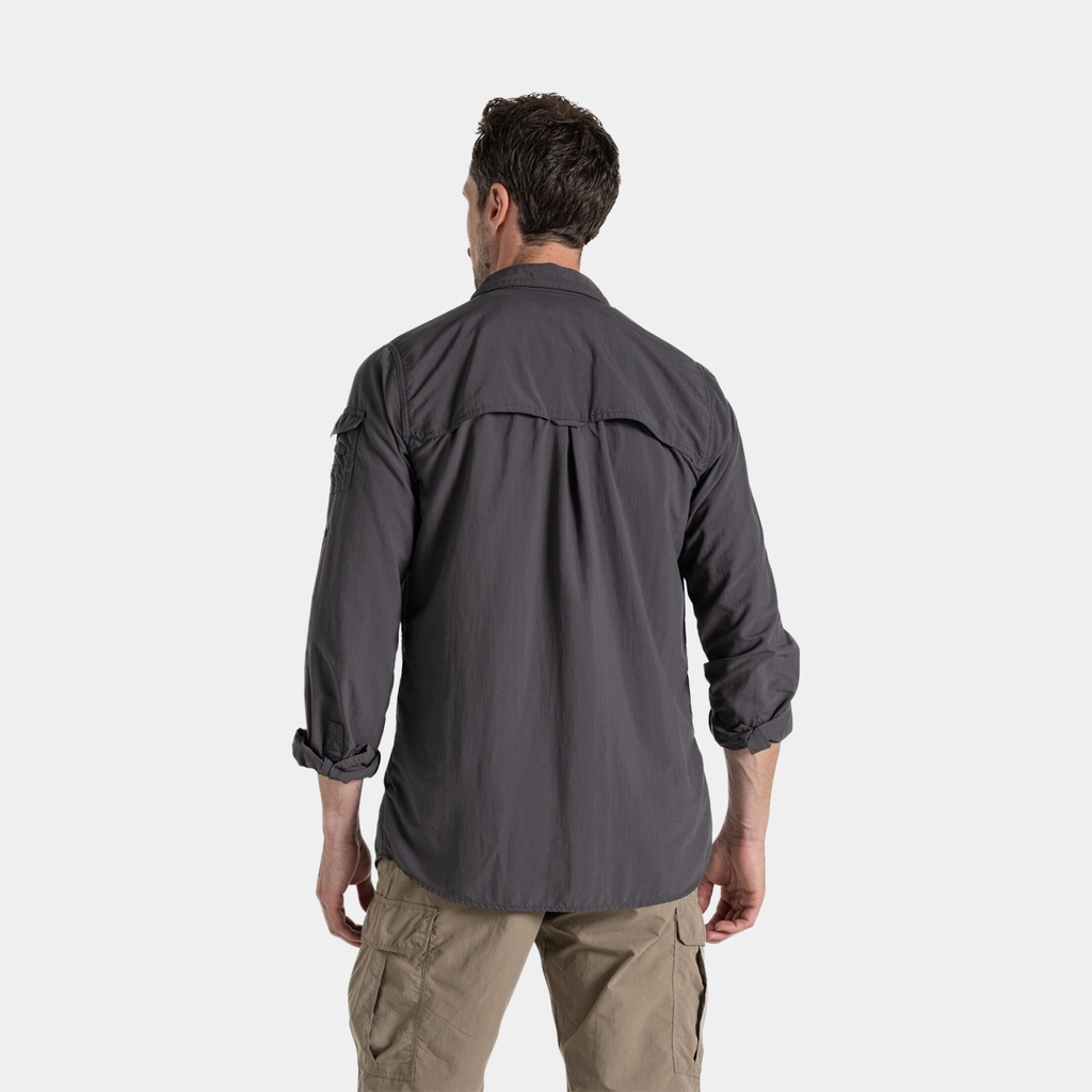 NosiLife Adventure III Long Sleeve Shirt Black Pepper