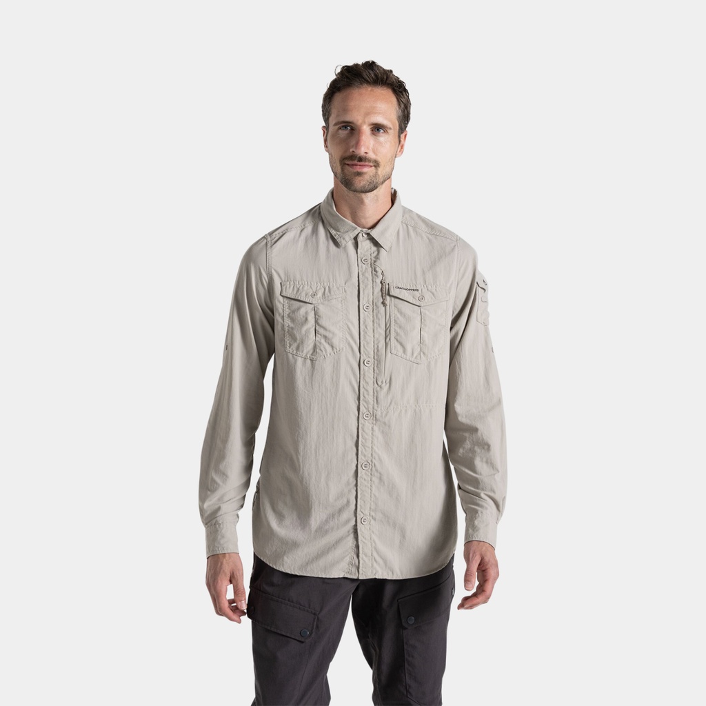 NosiLife Adventure III Long Sleeve Shirt Black Pepper