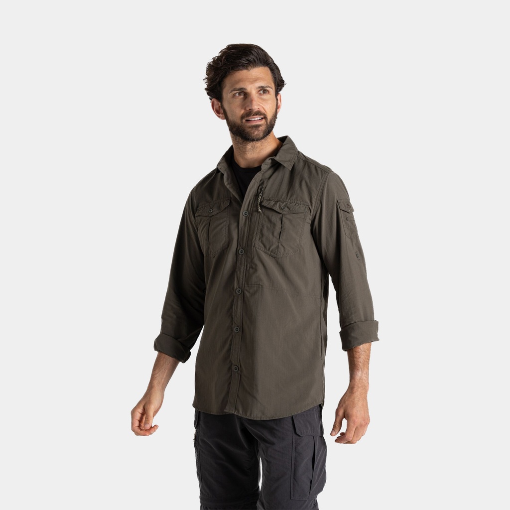 NosiLife Adventure III Long Sleeve Shirt Black Pepper