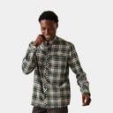 Trav Pack Away Long Sleeve Shirt Agave Green Chk