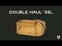 Double Haul Convertible Duffel 55L Black