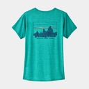 73 Skyline Organic T-Shirt Endless Blue