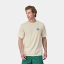 73 Skyline Organic T-Shirt Endless Blue