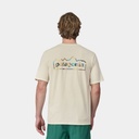 73 Skyline Organic T-Shirt Endless Blue