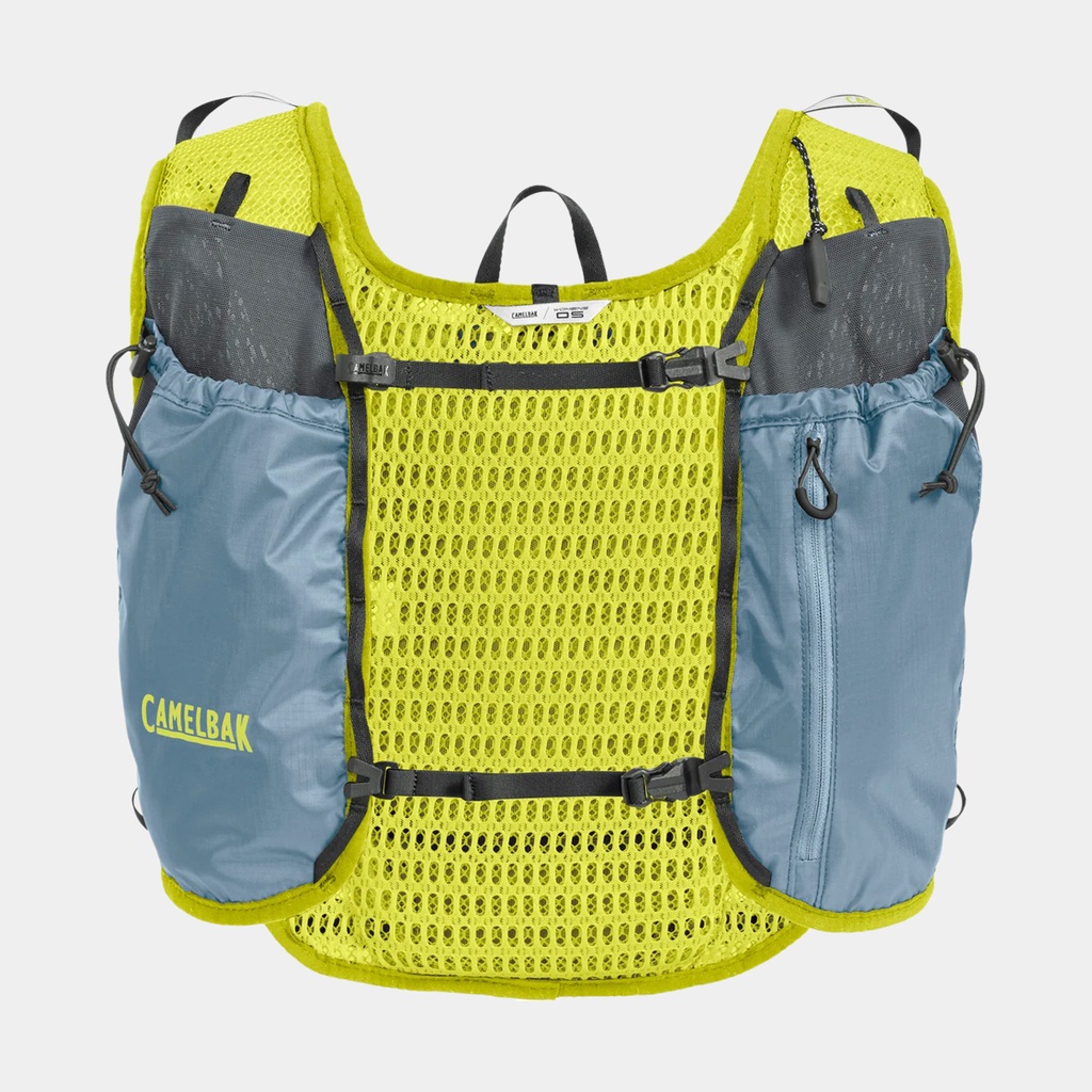 Trail Run Vest Women Smoke Blue / Limeade