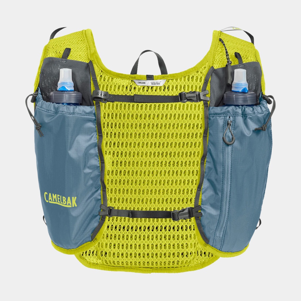 Trail Run Vest Women Smoke Blue / Limeade