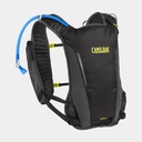 Circuit Run Vest Black / Safety Yellow