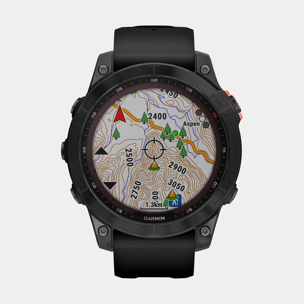 Fenix 7 Solar (2022) Slate Gray w/ Black Band