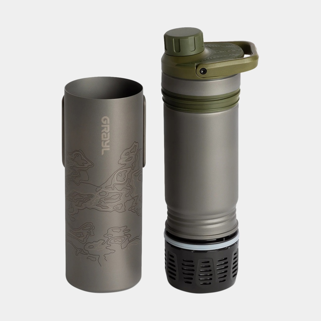 Ultrapress Purifier Bottle Titanium Olive Drab