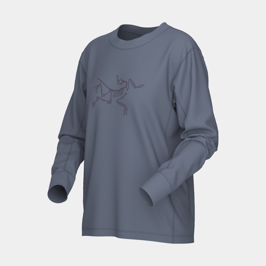 Archaeopteryx Logo Long Sleeves Women Stratus / Dk Stratus