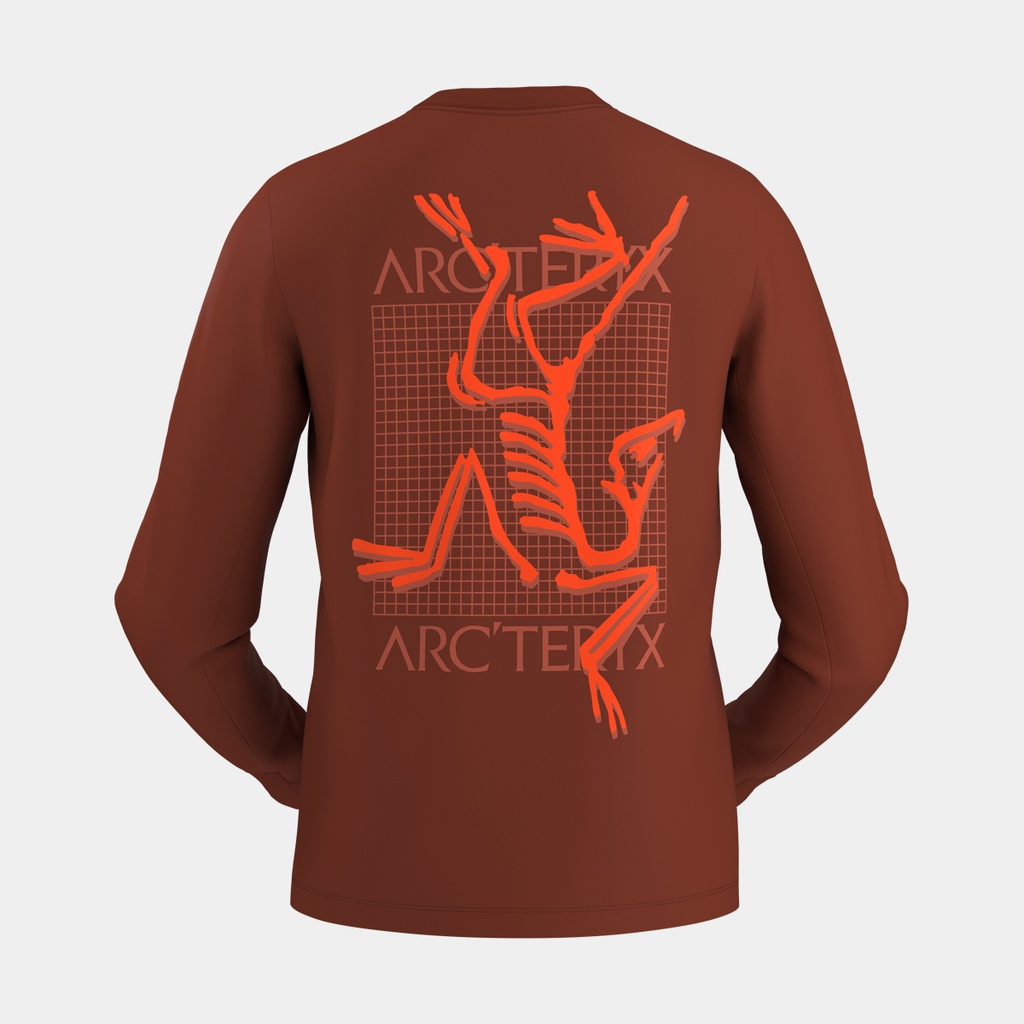 Arc'Multi Bird Logo Long Sleeve Black