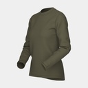 Taema Thermal Crew Long Sleeves Women Tatsu Heather