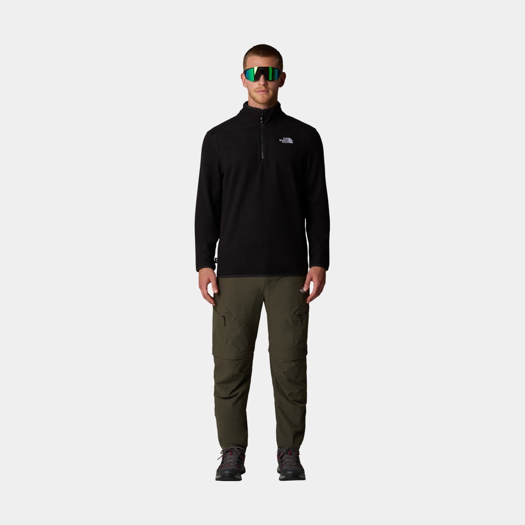 100 Glacier 1/4 Zip (2023) TNF Black (NPF)