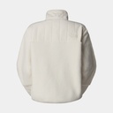 Cragmont Fleece 1/4 Snap Jacket Women White Dune