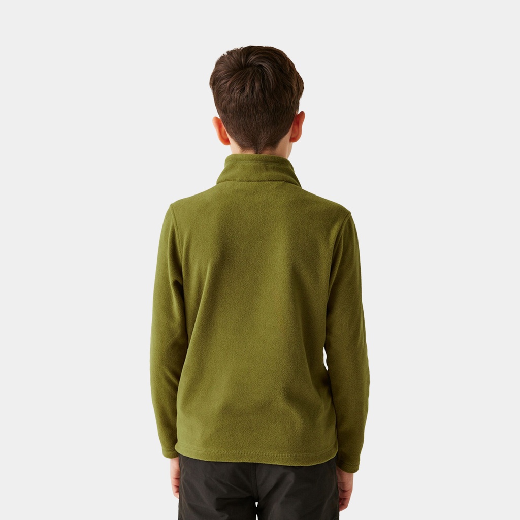 Hot Shot II Half Zip Lightweight Fleece Kids Nephrite Green