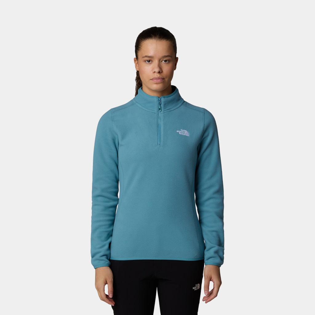 100 Glacier 1/4 Zip Women (2023) Aglae Blue