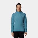 100 Glacier 1/4 Zip Women (2023) Aglae Blue