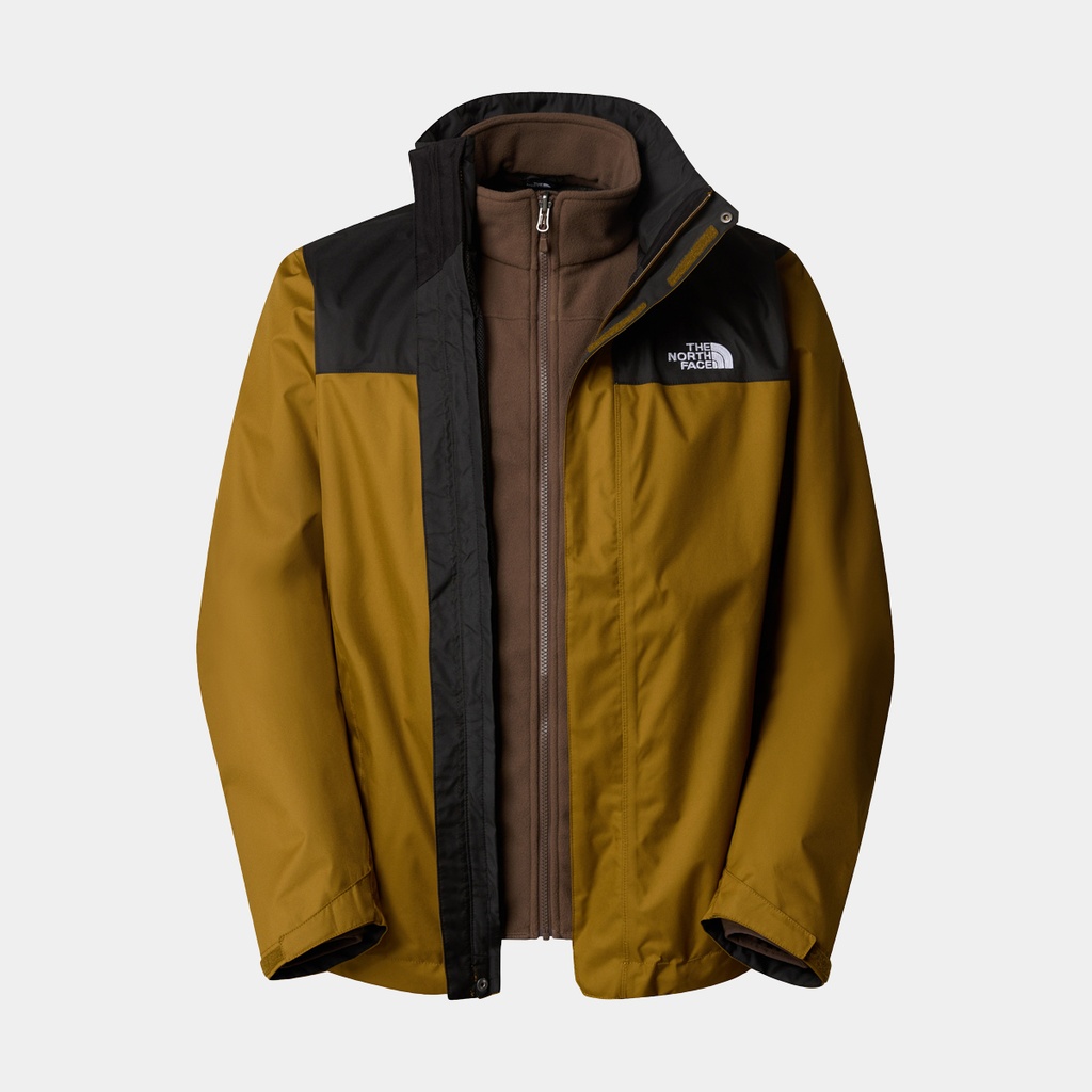Evolve II Triclimate Jacket Moss Green / TNF Black