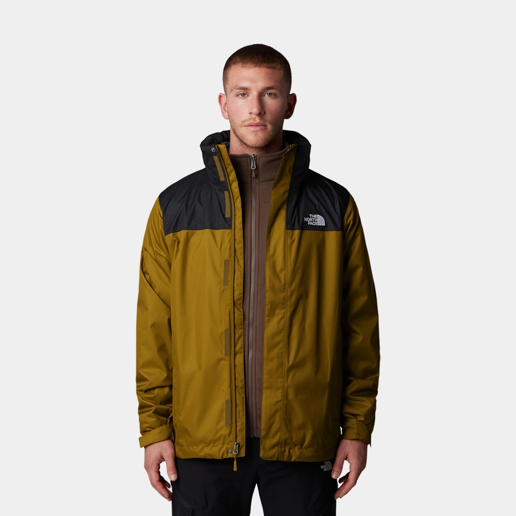 Evolve II Triclimate Jacket Moss Green / TNF Black