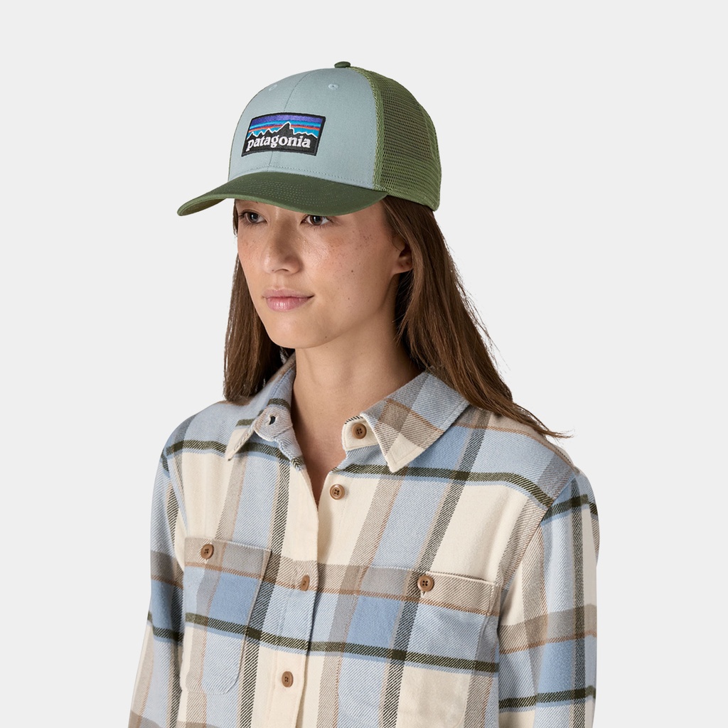 P-6 Logo LoPro Trucker Hat Thermal Blue