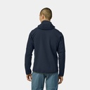 R1 Fleece Pullover Hoody Forge Grey w/Endless Blue