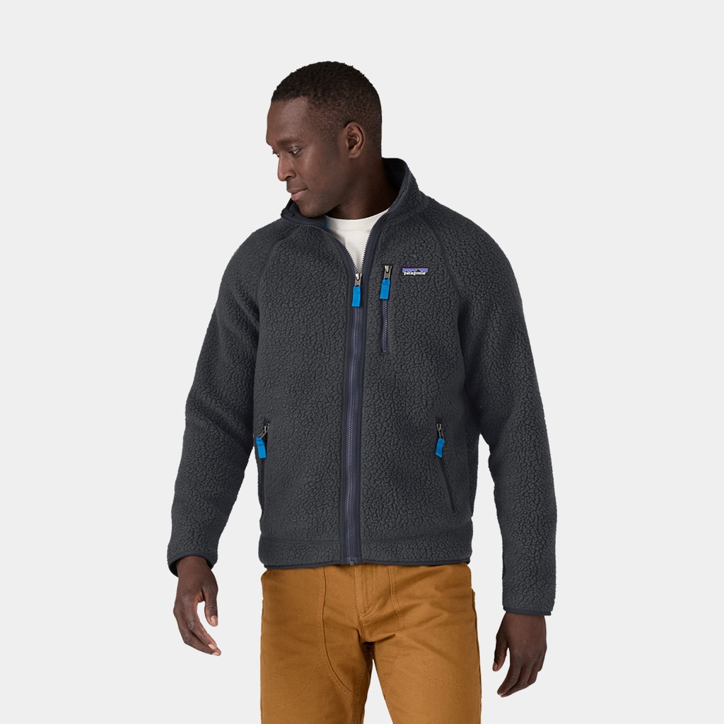 R1 Fleece Pullover Hoody Forge Grey w/Endless Blue