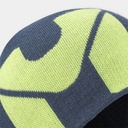 Logo Beanie Dark Denim / Limoncello