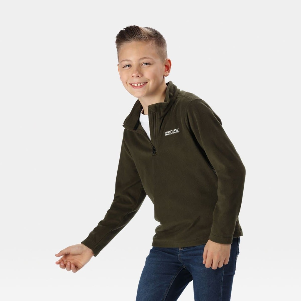 Hot Shot II Half Zip Lightweight Fleece Kids Dark Grey (copie)