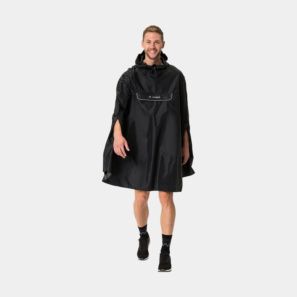 Valdipino Poncho Black