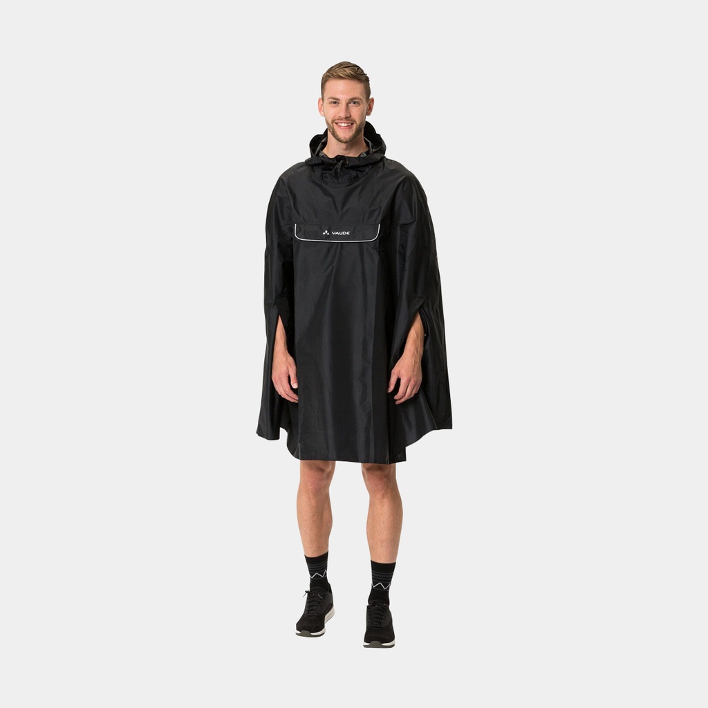 Valdipino Poncho Black