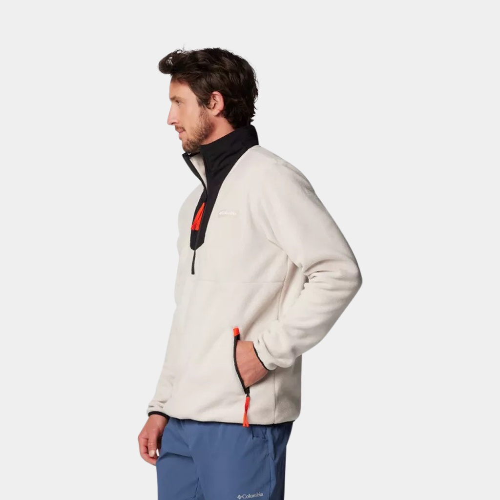 Sequoia Grove™ Half Zip Fleece Dark Stone / Black