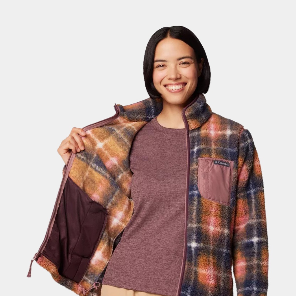 West Bend™ Print Full Zip II Women Fig Omblur