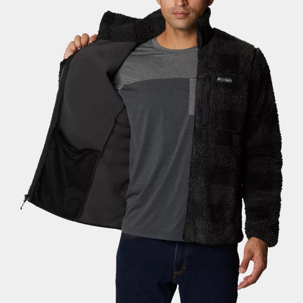 Winter Pass Printed Fleece II Black Check