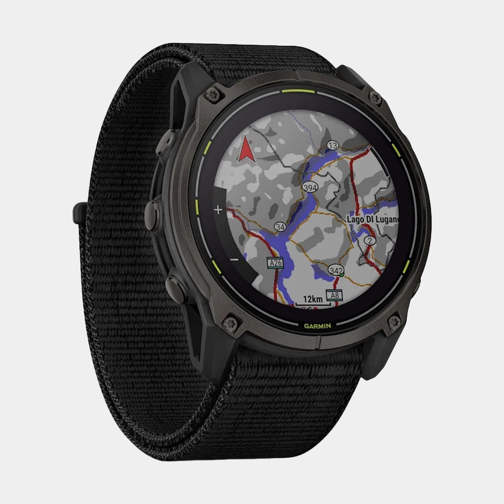 Enduro 3 Titanium Carbon Gray DLC w/ Black Nylon Band