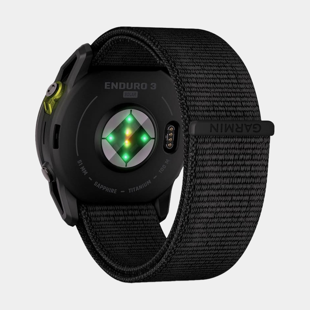 Enduro 3 Titanium Carbon Gray DLC w/ Black Nylon Band