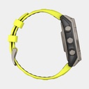 Fenix 8 Solar Sapphire Titanium w/ Yellow / Graphite Silicone Band