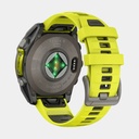 Fenix 8 Solar Sapphire Titanium w/ Yellow / Graphite Silicone Band