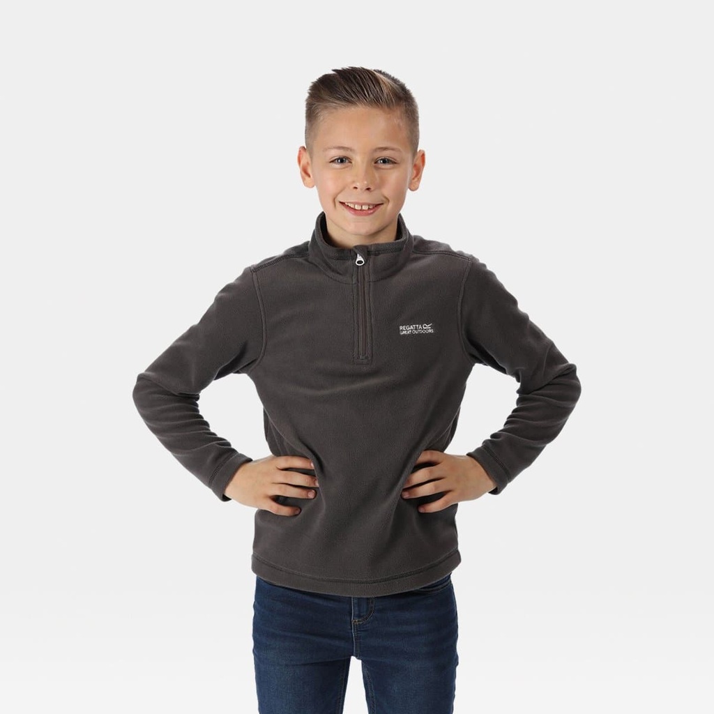 Hot Shot II Half Zip Lightweight Fleece Kids India Grey (copie)