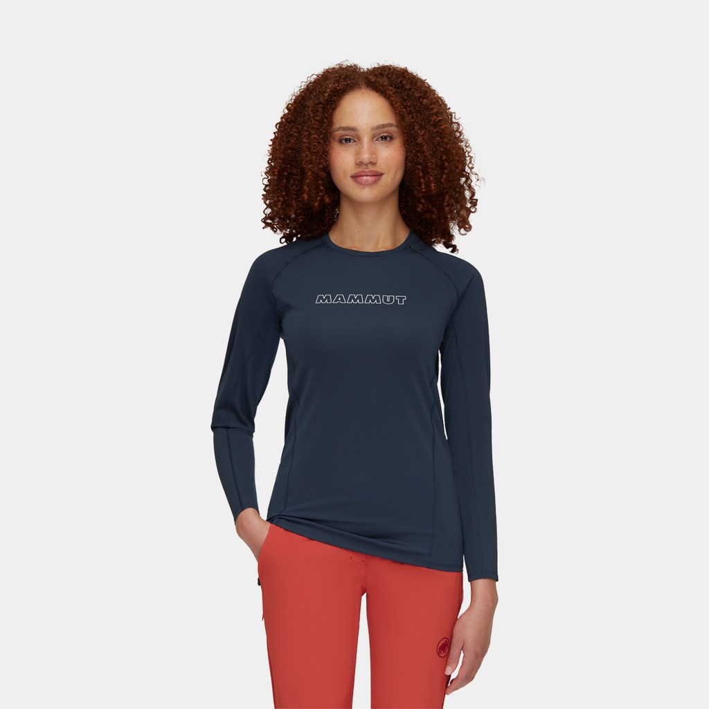 Selun FL Long Sleeves Logo Women Marine